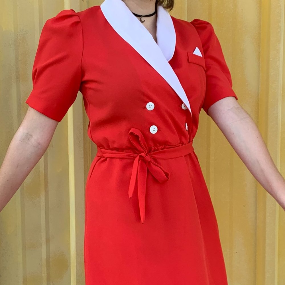 VTG 70s Sherri Classics - Sheath Dress